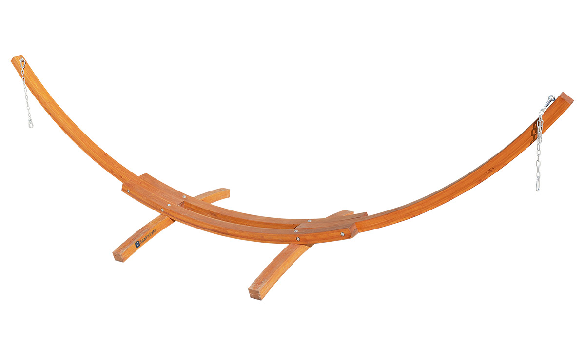 Arc Wood Hammock Stand