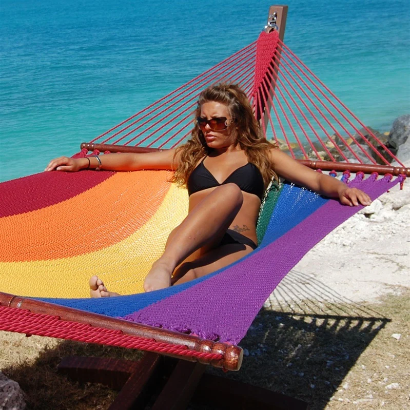 Saniwerke Jumbo Caribbean hammock rainbo